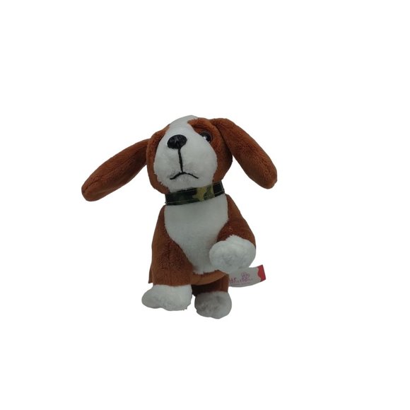 Battat Our Generation Posable Legs Pet Pup Basset Hound Pup Plush Dog 6” - Picture 1 of 9